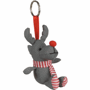 Porte-clés peluche renne Rougerouge