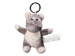 Porte clés peluche rhinocéros
