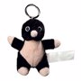Porte clés peluche taupe NoirNoir