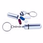 Porte clés pilulier Au choixSilver