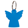 Porte-clés plastique ange Bleubleu