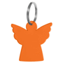 Porte-clés plastique ange Orangeorange