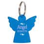 Porte-clés plastique ange Transparenttransparent