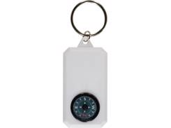 Porte-clés plastique avec boussole