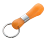 Porte clés plastique lanière Orangeorange