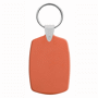 Porte-clés plastique rectangle arrondi slice Orangeorange