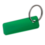 Porte-clés plastique rectangle Vertvert