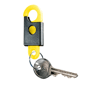 Porte-clés plastique safety Au choixnoir/jaune