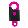 Porte-clés plastique safety Au choixnoir/rose