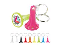 Porte cles porte jeton avec jeton