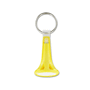 Porte cles porte jeton avec jeton JauneJaune blanc