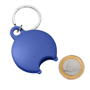 Porte-clés "porte-jeton" Bleubleu