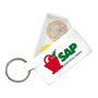 PORTE CLES PORTE JETON personnalisé Au choixABS