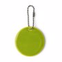 Porte clés réfléchissant rond JauneJaune