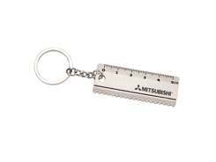 Porte clés règle en métal