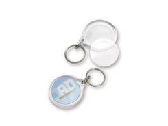 Porte clés rond insert