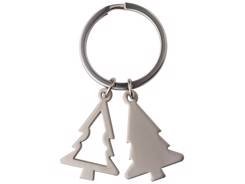 Porte clés sapin duo