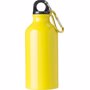 Bidon aluminium 400 ml Mat Jaunejaune