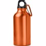 Bidon aluminium 400 ml Mat Orangeorange