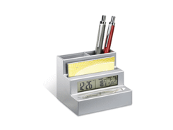 Porte-crayons avec horloge reflects harlem