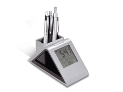 Porte-crayons avec horloge reflects orem