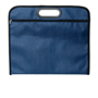Porte-documents en polyester publicitaire Au choixbleu marine