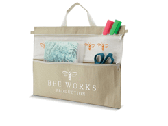 Porte-documents papier tissé