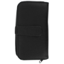 PORTE FEUILLE COMPAGNON - PVC LYCHEE NoirNoir