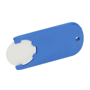 Porte-jeton 1 euro personnalisé Au choixblanc/bleu