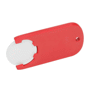 Porte-jeton 1 euro personnalisé Au choixblanc/rouge