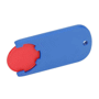 Porte-jeton 1 euro personnalisé Au choixrouge/bleu