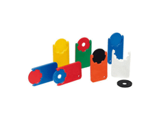 Porte-jeton 1 euro pour caddie