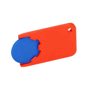 Porte-jeton 1 euro pour caddie Au choixbleu/orange