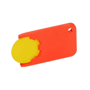 Porte-jeton 1 euro pour caddie Au choixjaune/orange