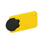 Porte-jeton 1 euro pour caddie Noirnoir/jaune