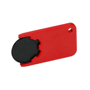 Porte-jeton 1 euro pour caddie Noirnoir/rouge