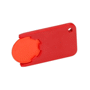 Porte-jeton 1 euro pour caddie Orangeorange/rouge
