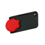 Porte-jeton 1 euro pour caddie Au choixrouge/noir