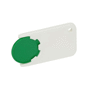 Porte-jeton 1 euro pour caddie Vertvert/blanc