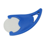 Porte-jeton 1 euro promotionnel Blancblanc/bleu