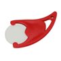 Porte-jeton 1 euro promotionnel Blancblanc/rouge
