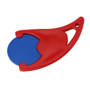 Porte-jeton 1 euro promotionnel Bleubleu/rouge