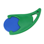 Porte-jeton 1 euro promotionnel Bleubleu/vert