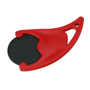 Porte-jeton 1 euro promotionnel Noirnoir/rouge