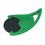 Porte-jeton 1 euro promotionnel Noirnoir/vert