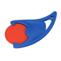 Porte-jeton 1 euro promotionnel Orangeorange/bleu