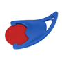 Porte-jeton 1 euro promotionnel Au choixrouge/bleu