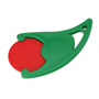 Porte-jeton 1 euro promotionnel Au choixrouge/vert