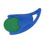 Porte-jeton 1 euro promotionnel Au choixvert/bleu