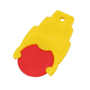 Porte-jeton 1 euros logoté Au choixrouge/jaune